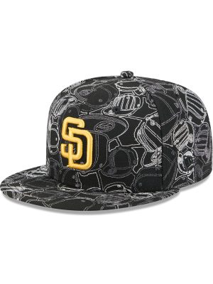 San Diego Padres Cap Scramble 59FIFTY Fitted Hat
