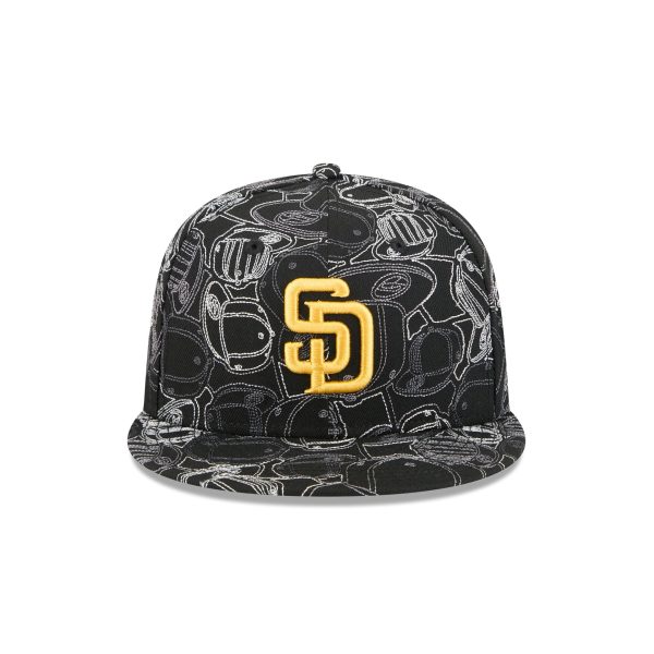 San Diego Padres Cap Scramble 59FIFTY Fitted Hat