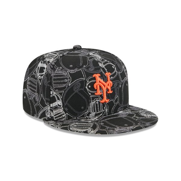 New York Mets Cap Scramble 59FIFTY Fitted Hat