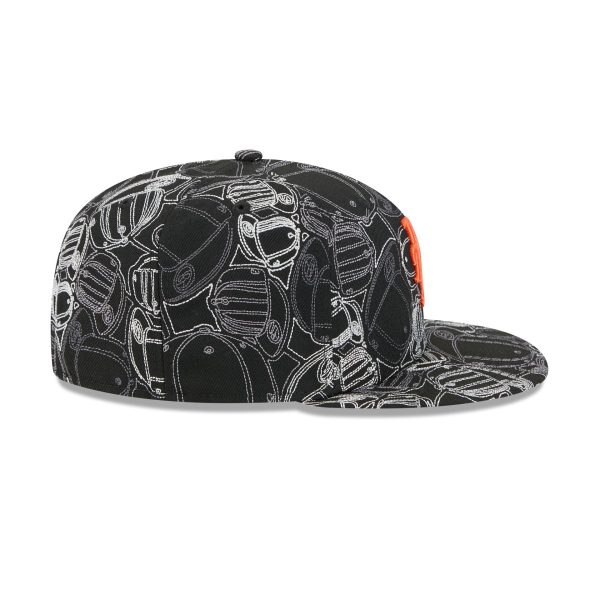 New York Mets Cap Scramble 59FIFTY Fitted Hat