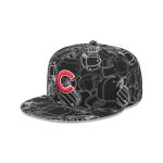 Chicago Cubs Cap Scramble 59FIFTY Fitted Hat