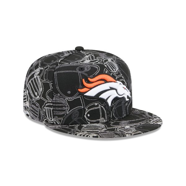 Denver Broncos Cap Scramble 59FIFTY Fitted Hat