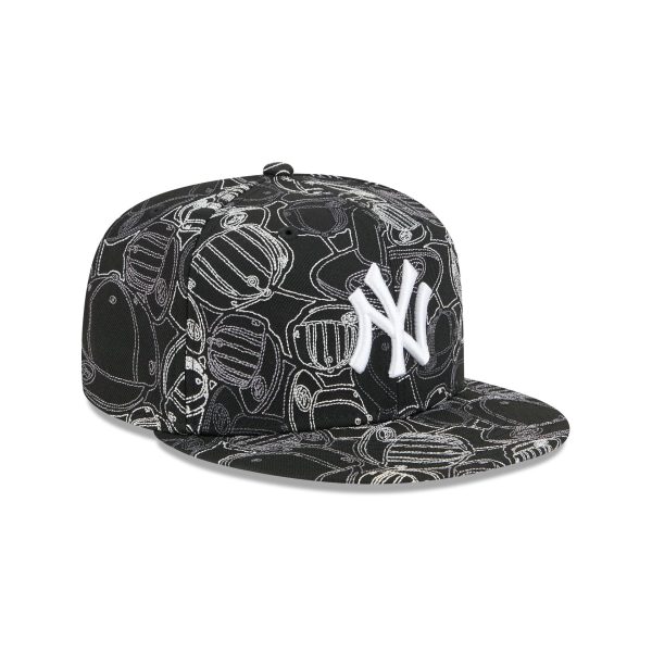 New York Yankees Cap Scramble 59FIFTY Fitted Hat