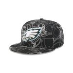 Philadelphia Eagles Cap Scramble 59FIFTY Fitted Hat