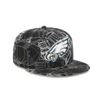 Philadelphia Eagles Cap Scramble 59FIFTY Fitted Hat