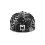 Philadelphia Eagles Cap Scramble 59FIFTY Fitted Hat