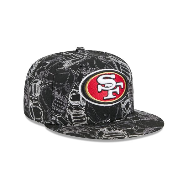 San Francisco 49ers Cap Scramble 59FIFTY Fitted Hat