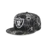Las Vegas Raiders Cap Scramble 59FIFTY Fitted Hat