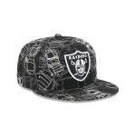 Las Vegas Raiders Cap Scramble 59FIFTY Fitted Hat