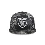 Las Vegas Raiders Cap Scramble 59FIFTY Fitted Hat