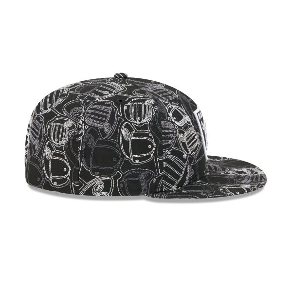 Las Vegas Raiders Cap Scramble 59FIFTY Fitted Hat