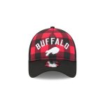 Buffalo Bills Evergreen Check 9FORTY A-Frame Trucker Hat