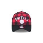 Buffalo Sabres Evergreen Check 9FORTY A-Frame Trucker Hat
