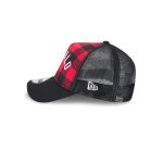 Buffalo Sabres Evergreen Check 9FORTY A-Frame Trucker Hat