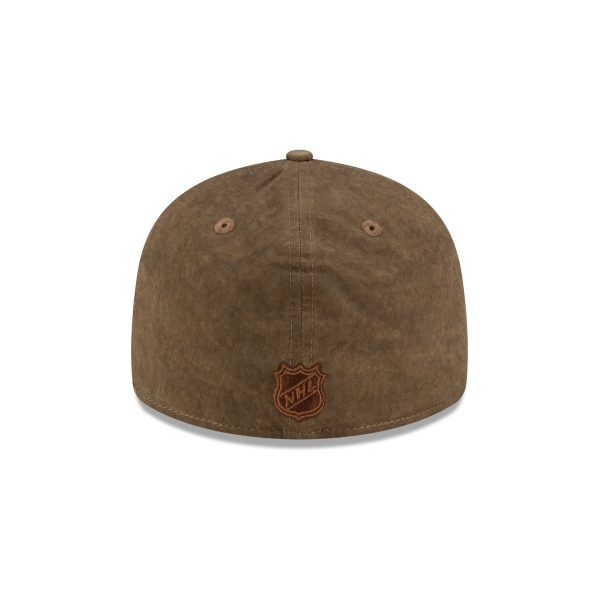 Anaheim Ducks Utility Linen Retro Crown 59FIFTY Fitted Hat