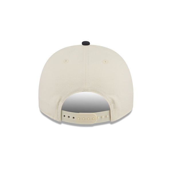 Boston Red Sox Cotton Brush Chrome Pre-Curve 9FIFTY A-Frame Snapback Hat