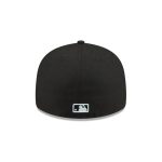Houston Astros Black Pre-Curve 59FIFTY Fitted Hat