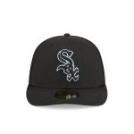 Chicago White Sox Black Pre-Curve 59FIFTY Fitted Hat