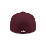 Houston Astros Maroon Pre-Curve 59FIFTY Fitted Hat