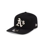 Athletics Black Nylon 19TWENTY Snapback Hat