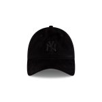 New York Yankees Black Velour 9TWENTY Adjustable Hat