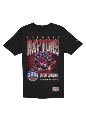 Toronto Raptors 1995-2007 Hardwood Classics Black T-Shirt