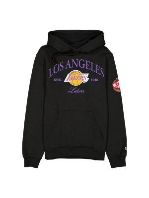 Los Angeles Lakers 1976-2000 Hardwood Classics Black Hoodie