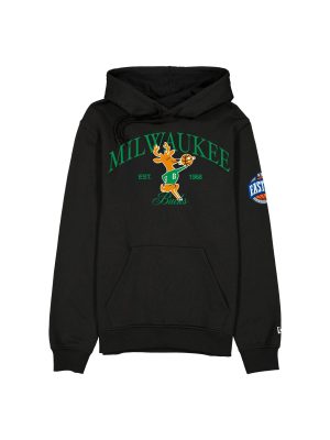 Milwaukee Bucks 1968-1992 Hardwood Classics Black Hoodie