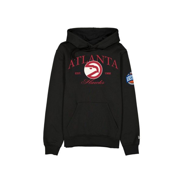 Atlanta Hawks 1972-1995 Hardwood Classics Black Hoodie