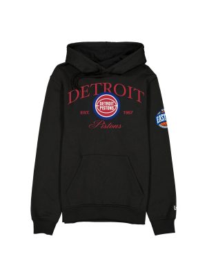 Detroit Pistons 1978-1995 Hardwood Classics Black Hoodie