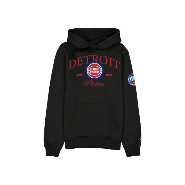 Detroit Pistons 1978-1995 Hardwood Classics Black Hoodie