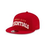 Kansas City Chiefs Fear of God Essentials Retro Crown 9FIFTY Snapback Hat
