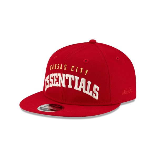 Kansas City Chiefs Fear of God Essentials Retro Crown 9FIFTY Snapback Hat