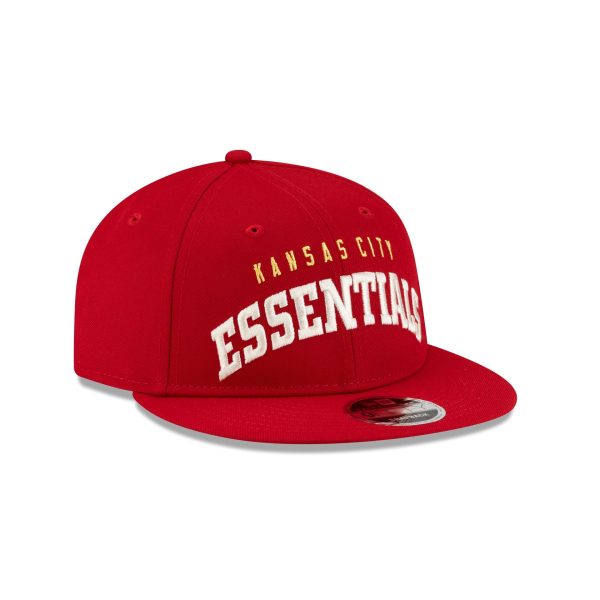 Kansas City Chiefs Fear of God Essentials Retro Crown 9FIFTY Snapback Hat