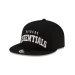 Las Vegas Raiders Fear of God Essentials Retro Crown 9FIFTY Snapback Hat