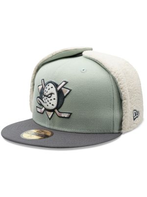 Anaheim Ducks Patches Mint Dog Ear 59FIFTY Fitted Hat
