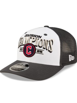 Cleveland Guardians 2025 Regular Season Division Champions Locker Room 9SEVENTY Stretch-Snap Hat