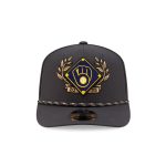 Milwaukee Brewers 2025 NLDS Locker Room 9SEVENTY Stretch-Snap Hat