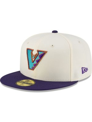 Arizona Diamondbacks Upside Down Logo Chrome 59FIFTY Fitted Hat