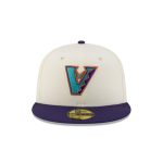 Arizona Diamondbacks Upside Down Logo Chrome 59FIFTY Fitted Hat