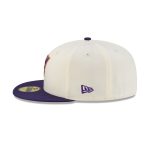 Arizona Diamondbacks Upside Down Logo Chrome 59FIFTY Fitted Hat
