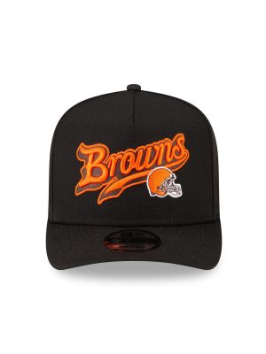 70990296_9FIFTY_20A-FRAME_BxRxNFL25_CLEBRO_BLACK_F