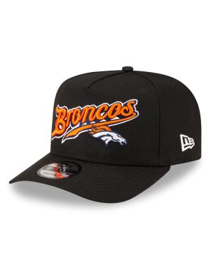 Born x Raised x Denver Broncos Script Black 9FIFTY A-Frame Snapback Hat