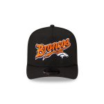 Born x Raised x Denver Broncos Script Black 9FIFTY A-Frame Snapback Hat