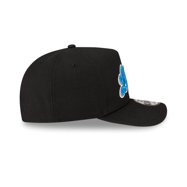 Born x Raised x Detroit Lions Script Black 9FIFTY A-Frame Snapback Hat