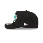 Born x Raised x Miami Dolphins Script Black 9FIFTY A-Frame Snapback Hat