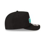 Born x Raised x Miami Dolphins Script Black 9FIFTY A-Frame Snapback Hat