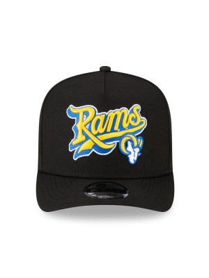 70990313_9FIFTY_20A-FRAME_BxRxNFL25_LOSRAM_BLACK_F