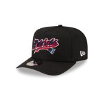 Born x Raised x New England Patriots Script Black 9FIFTY A-Frame Snapback Hat