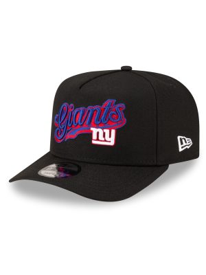 Born x Raised x New York Giants Script Black 9FIFTY A-Frame Snapback Hat